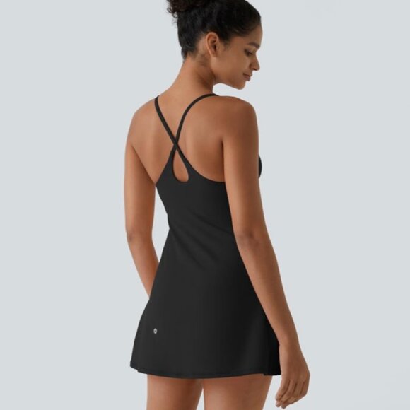 Halara Softlyzero™ Plush Backless Active Dress-Easy Peezy Ed - Picture 4 of 9